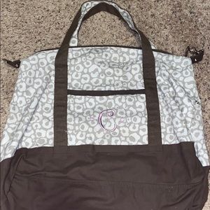 Thirty-One Retro Metro weekender duffel bag